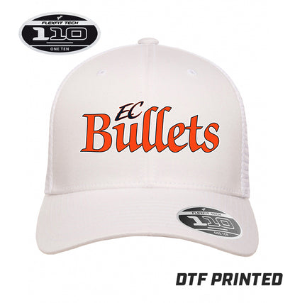 Flexfit 110M Adult 110reg Mesh Cap DTF PRINTED - EC Bullets Softball