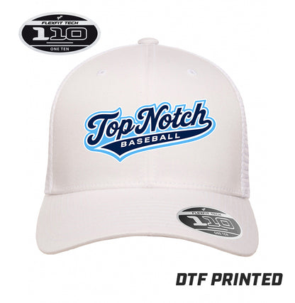 Flexfit 110M Adult 110reg Mesh Cap DTF PRINTED - Top Notch Baseball
