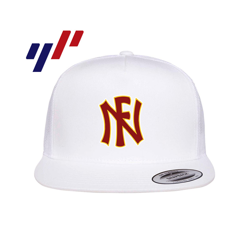 Yupoong 6006 Adult 5-Panel Classic Trucker Hat - DTF PRINTED - North Florida Tribe