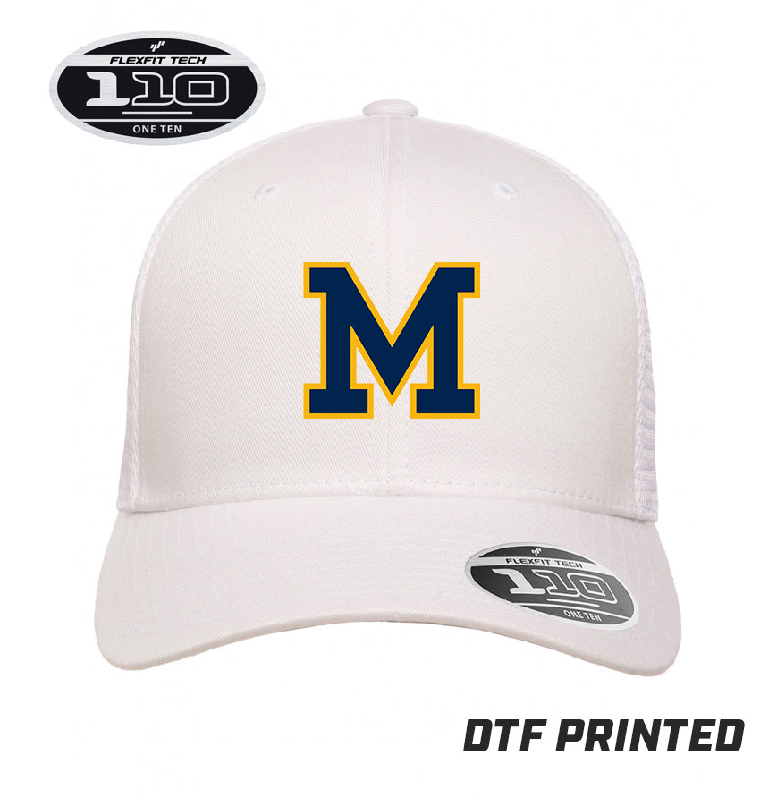 Flexfit 110M Adult 110reg Mesh Cap DTF PRINTED - Midland Baseball
