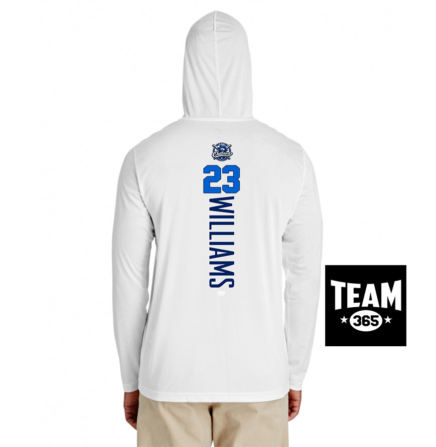 Team 365 Youth & Men's Zone Performance Hoodie - LBK Outlaws Baseball