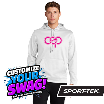 Sport-Tek Sport-Wick Fleece Hooded Pullover F244 - OSP Gorilla Queens Softball