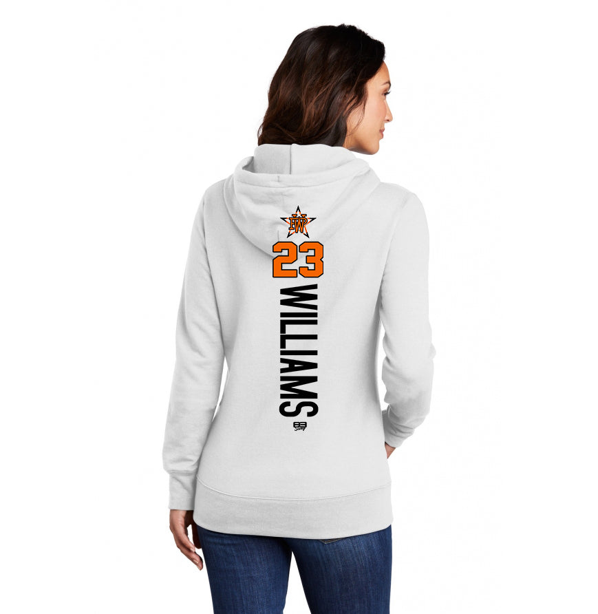 Port & Company Women's Core Fleece Pullover Hooded Sweatshirt LPC78H -Winter Park All-Stars