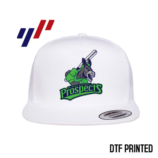 Yupoong 6006 Adult 5-Panel Classic Trucker Hat - DTF PRINTED - OPB - Swamp Donkeys