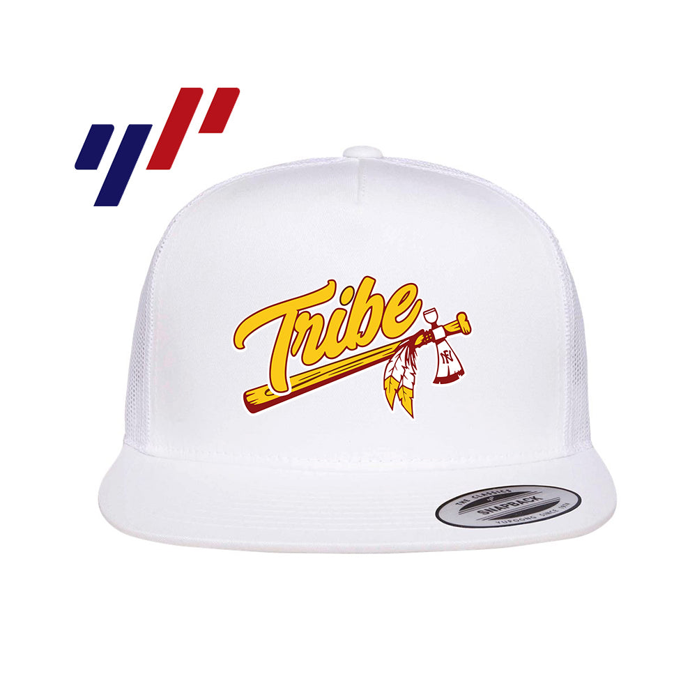 Yupoong 6006 Adult 5-Panel Classic Trucker Hat - DTF PRINTED - North Florida Tribe