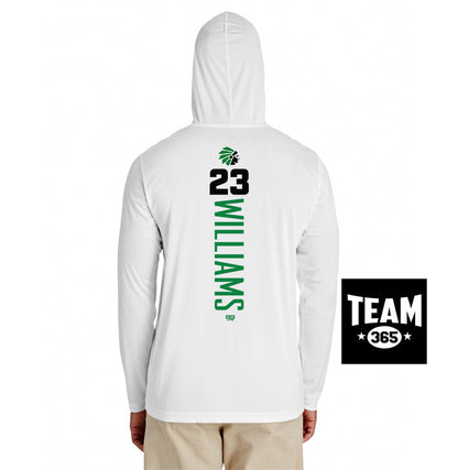 Team 365 Youth & Men's Zone Performance Hoodie - Hopatcong Warriors Cheer