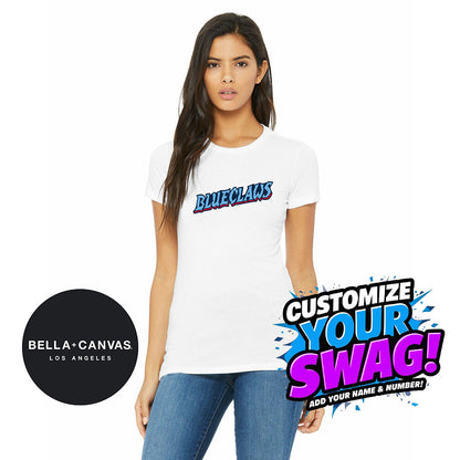 Bella + Canvas 6004 Women's The Favorite T-Shirt - FCA Blueclaws Baseball