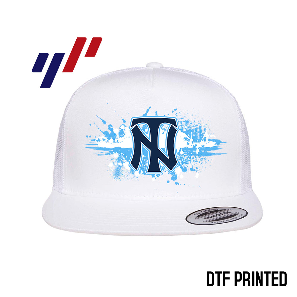 Yupoong 6006 Adult 5-Panel Classic Trucker Hat - DTF PRINTED - Top Notch Baseball