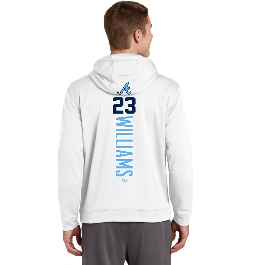 Sport-Tek Sport-Wick Fleece Hooded Pullover F244 - Aces Baseball