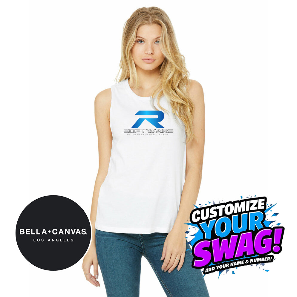 Bella + Canvas B6003 Women's Jersey Muscle Tank - R Software & Consulting
