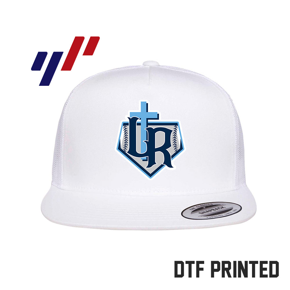 Yupoong 6006 Adult 5-Panel Classic Trucker Hat - DTF PRINTED - Reign Baseball