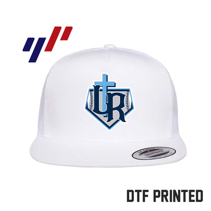 Yupoong 6006 Adult 5-Panel Classic Trucker Hat - DTF PRINTED - Reign Baseball