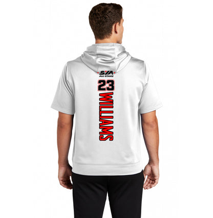 Sport-Tek Sport-Wick Fleece Short Sleeve Hooded Pullover ST251 - SYA All-Stars