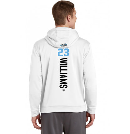 Sport-Tek Sport-Wick Fleece Hooded Pullover F244 - Lightning Premier Softball