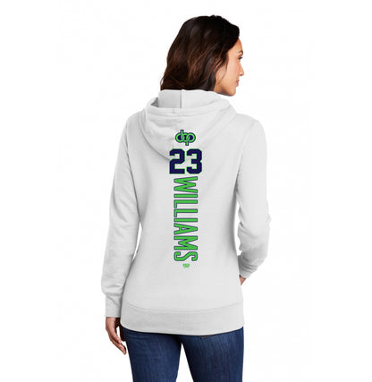 Port & Company Women's Core Fleece Pullover Hooded Sweatshirt LPC78H - OBP Gorilla Kings