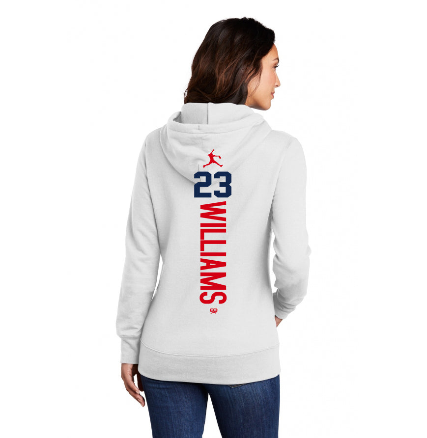 Port & Company Women's Core Fleece Pullover Hooded Sweatshirt LPC78H - KY Rockers Softball
