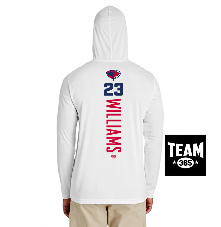 Team 365 Youth & Men's Zone Performance Hoodie - Pasco Stingers Baseball