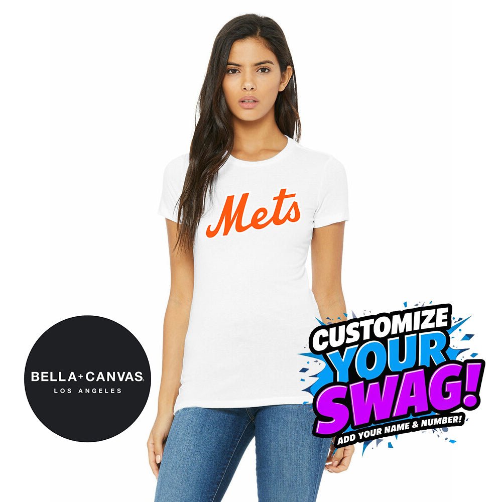 Bella + Canvas 6004 Women's The Favorite T-Shirt - Florida Mets Baseball