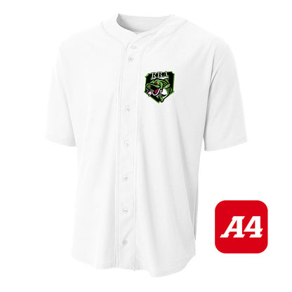 A4 Apparel N4184 Game Day Classic Baseball Jersey - RBA Stripers Baseball
