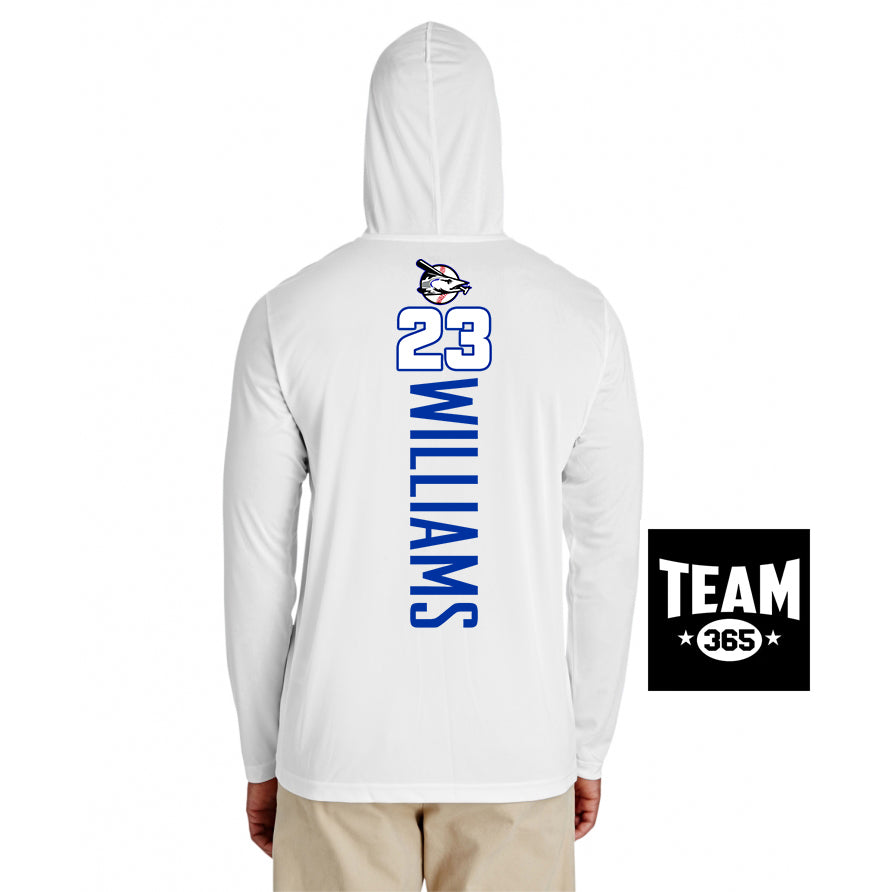 Team 365 Youth & Men's Zone Performance Hoodie - Jax Beach Baseball