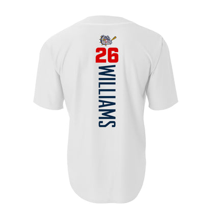 A4 Apparel N4184 Game Day Classic Baseball Jersey - Bloomingdale Bulldogs Baseball