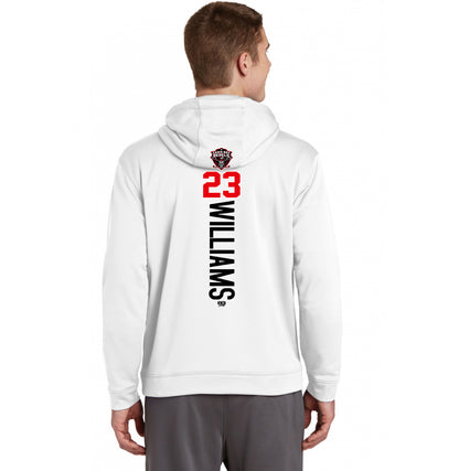 Sport-Tek Sport-Wick Fleece Hooded Pullover F244 - Casco Bay Rebels Hockey