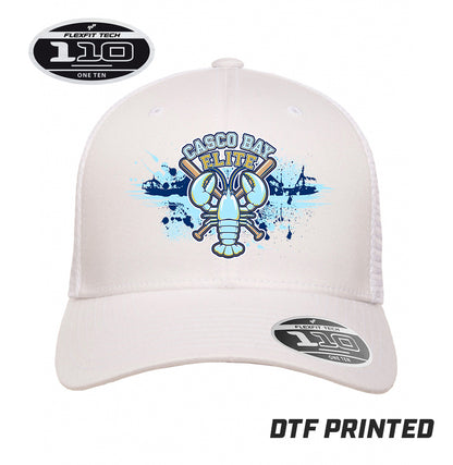 Flexfit 110M Adult 110reg Mesh Cap DTF PRINTED - Casco Bay Elite Baseball