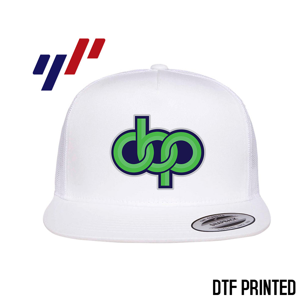 Yupoong 6006 Adult 5-Panel Classic Trucker Hat - DTF PRINTED - OBP