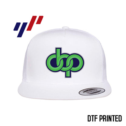 Yupoong 6006 Adult 5-Panel Classic Trucker Hat - DTF PRINTED - OBP
