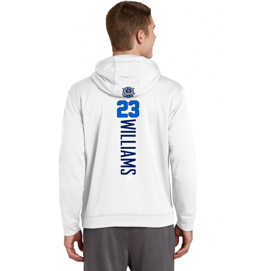 Sport-Tek Sport-Wick Fleece Hooded Pullover F244 - LBK Outlaws Baseball