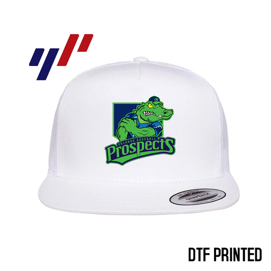 Yupoong 6006 Adult 5-Panel Classic Trucker Hat - DTF PRINTED - OBP - Swamp Kings