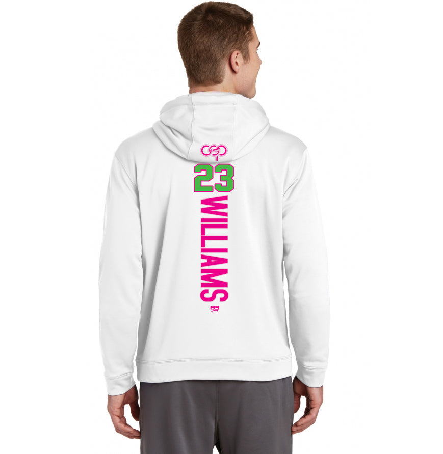 Sport-Tek Sport-Wick Fleece Hooded Pullover F244 - OSP Gorilla Queens Softball