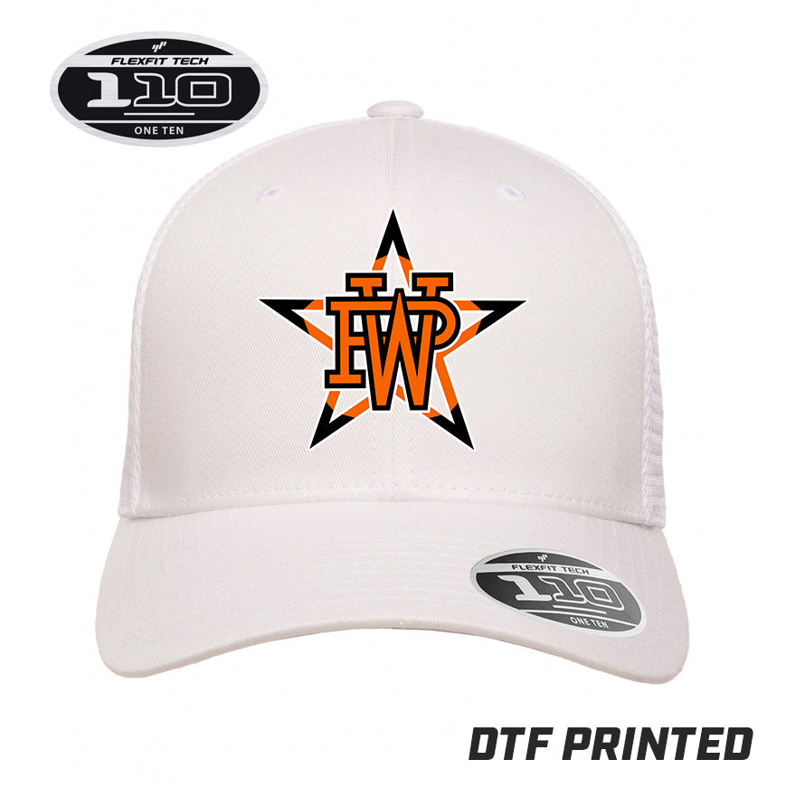 Flexfit 110M Adult 110reg Mesh Cap DTF PRINTED - Winter Park All-Stars