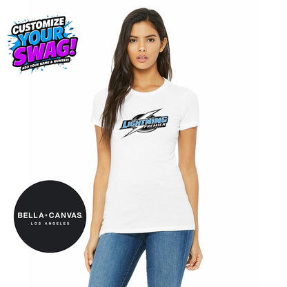 Bella + Canvas 6004 Women's The Favorite T-Shirt - Lightning Premier Softball