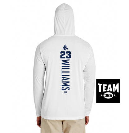 Team 365 Youth & Men's Zone Performance Hoodie - Blue Sox Baseball