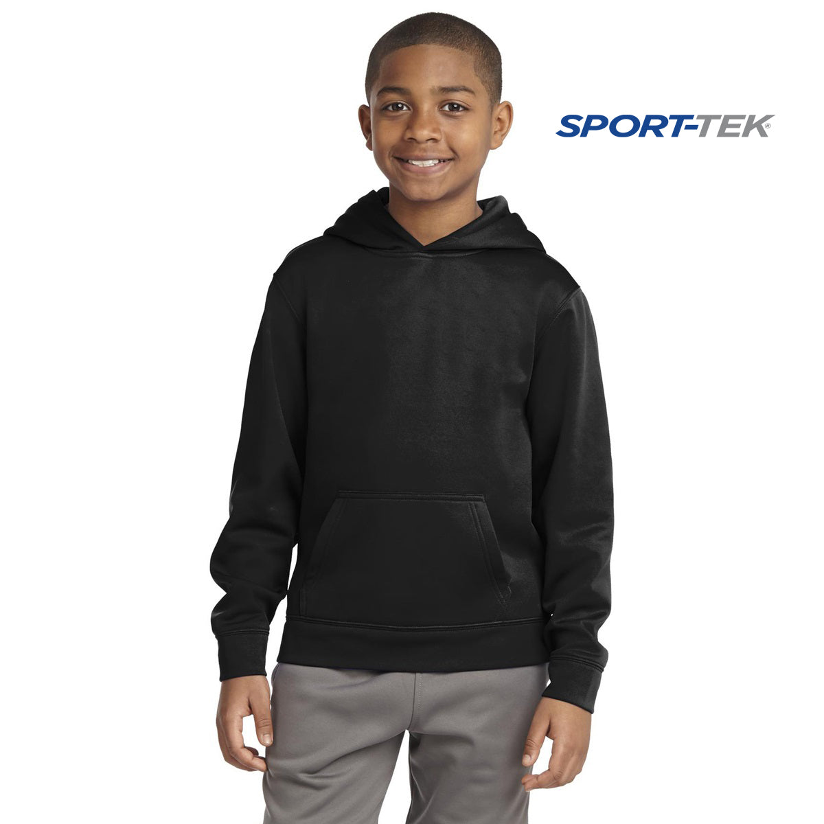 DIY - Sport-Tek Youth Sport-Wick Fleece Hooded Pullover