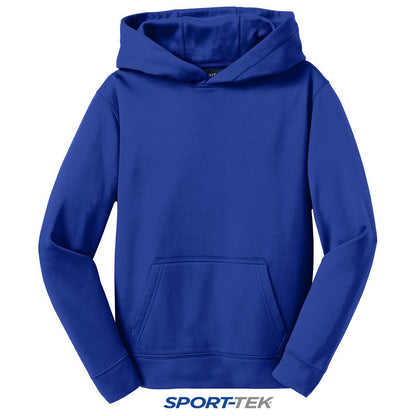 DIY - Sport-Tek Youth Sport-Wick Fleece Hooded Pullover
