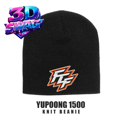 FCF Flight Baseball - Yupoong 1500 Adult Knit Beanie