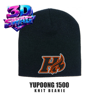 Harrisburg Heat Softball - Yupoong 1500 Adult Knit Beanie