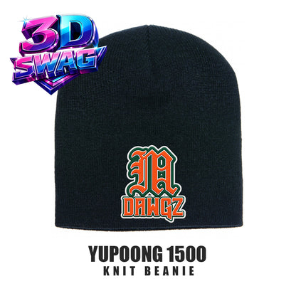 Miami Metro Dawgz - Yupoong 1500 Adult Knit Beanie
