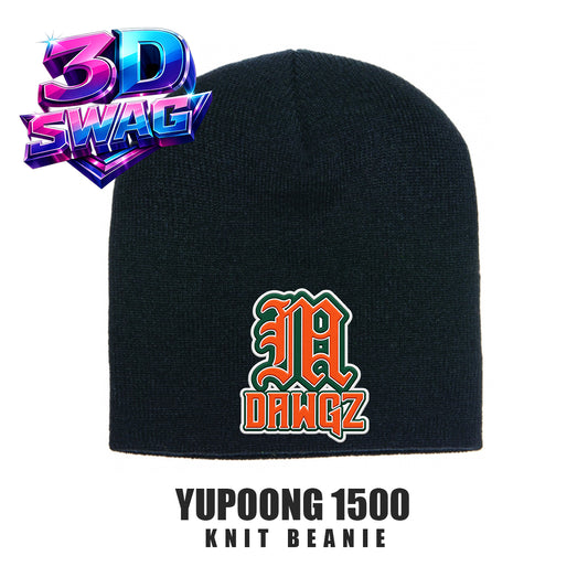 Miami Metro Dawgz - Yupoong 1500 Adult Knit Beanie
