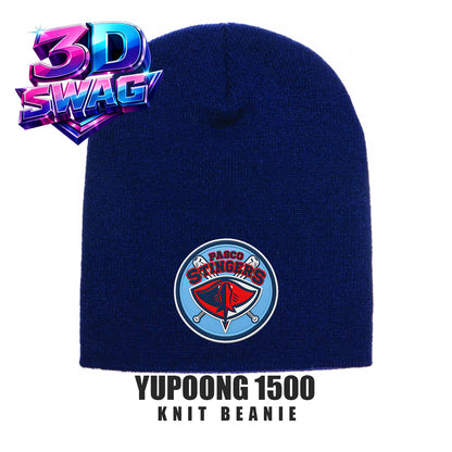 Pasco Stingers Baseball - Yupoong 1500 Adult Knit Beanie