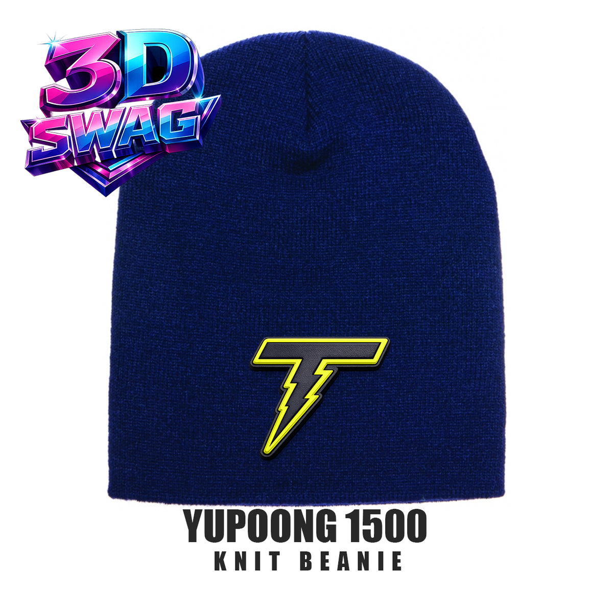 THUNDER - Yupoong 1500 Adult Knit Beanie
