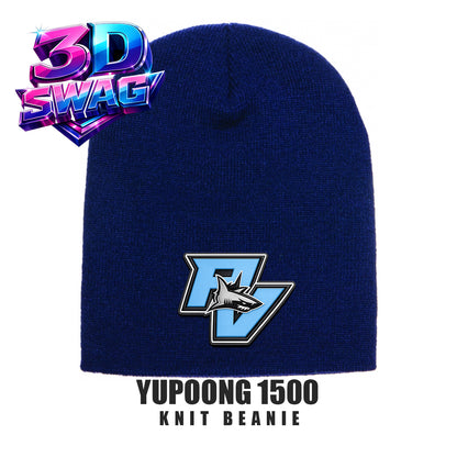 PV SHARKS - Yupoong 1500 Adult Knit Beanie
