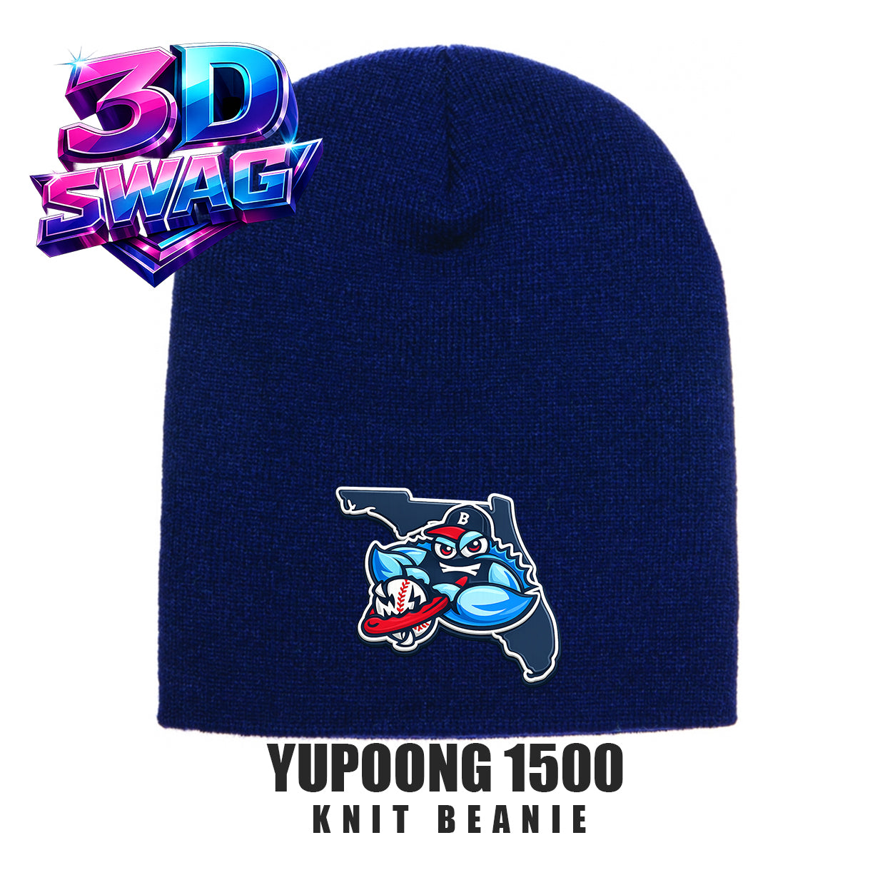 BLUECLAWS - Yupoong 1500 Adult Knit Beanie
