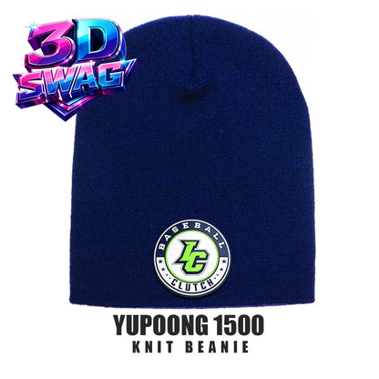 Indy Clutch Baseball  - Yupoong 1500 Adult Knit Beanie
