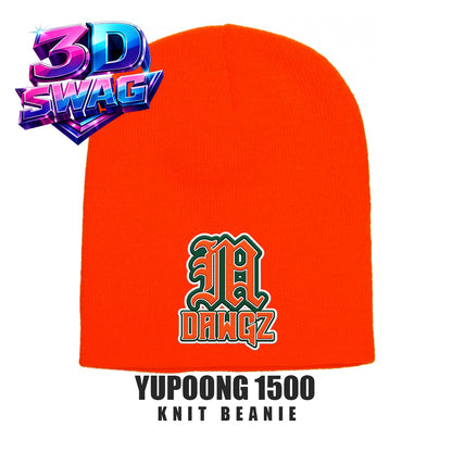 Miami Metro Dawgz - Yupoong 1500 Adult Knit Beanie