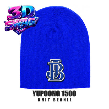 Jax Beach Baseball - Yupoong 1500 Adult Knit Beanie