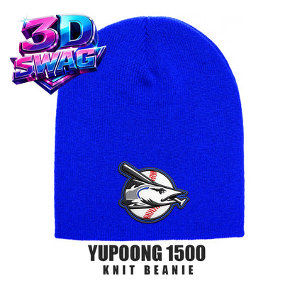 Jax Beach Baseball - Yupoong 1500 Adult Knit Beanie