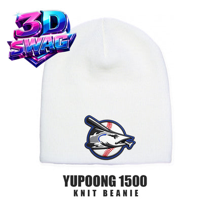 Jax Beach Baseball - Yupoong 1500 Adult Knit Beanie